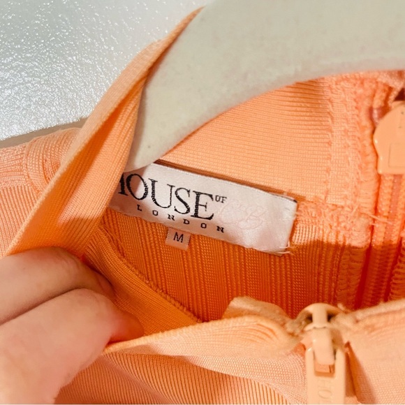 House of CB Peach Midi Dress - Picture 12 of 12